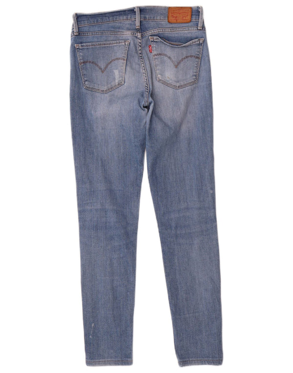 Calça jeans feminina Levi's 710 Super Skinny W26 L27 azul algodão