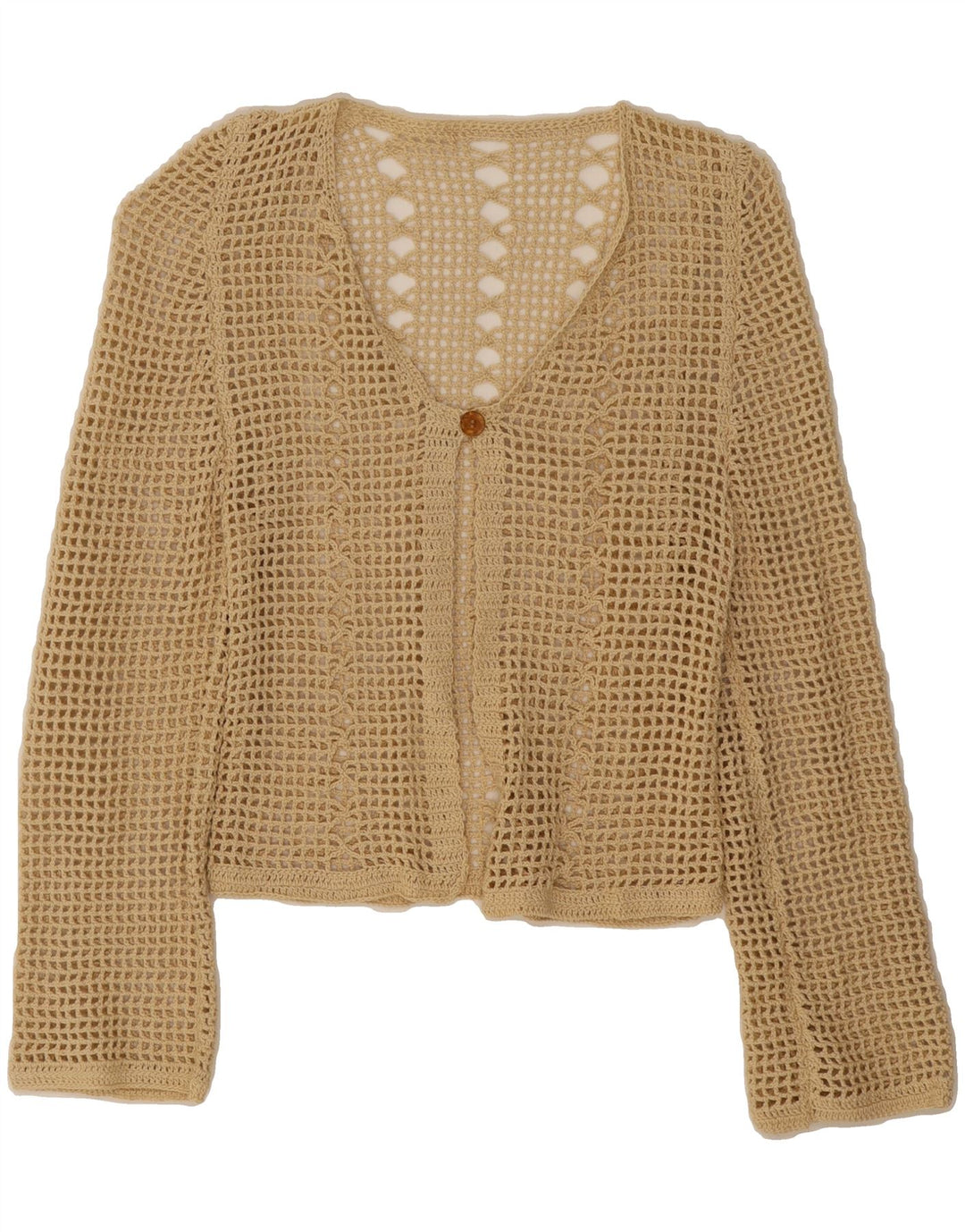 VINTAGE Girls See Through Blouse Top 9-10 Years Beige Vintage Vintage and Second-Hand Vintage from Messina Hembry 