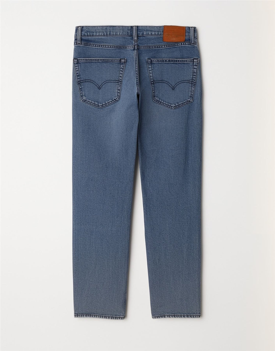 Levi's Masculino 502 Straight Jeans W30 L30 Azul Algodão