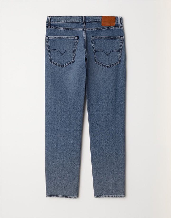 Levi's Masculino 502 Straight Jeans W30 L30 Azul Algodão