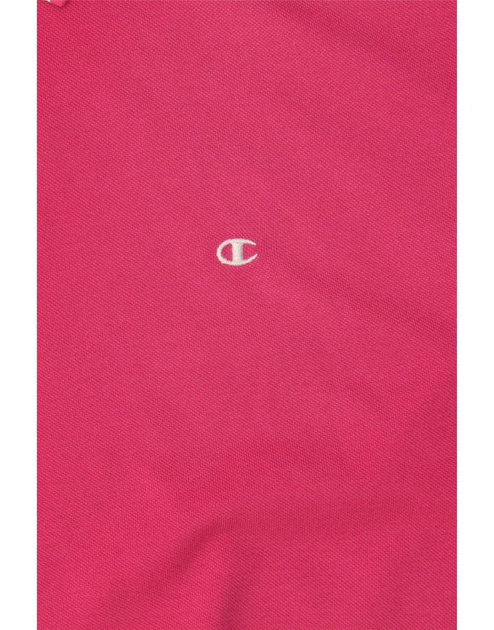 Camisa polo masculina CHAMPION grande rosa