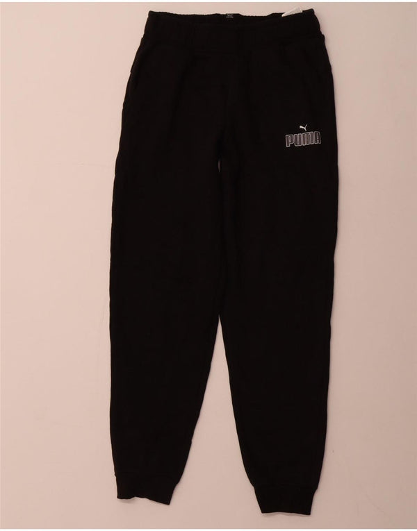 Calça de treino PUMA Boys Joggers 13-14 anos algodão preto