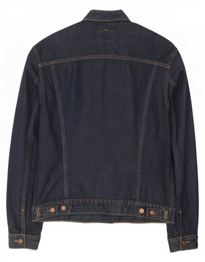 Jaqueta jeans masculina Levi's UK 44 2XL algodão azul marinho