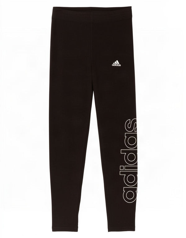 Leggings Adidas Meninas Graphic 13-14 Anos Algodão Preto
