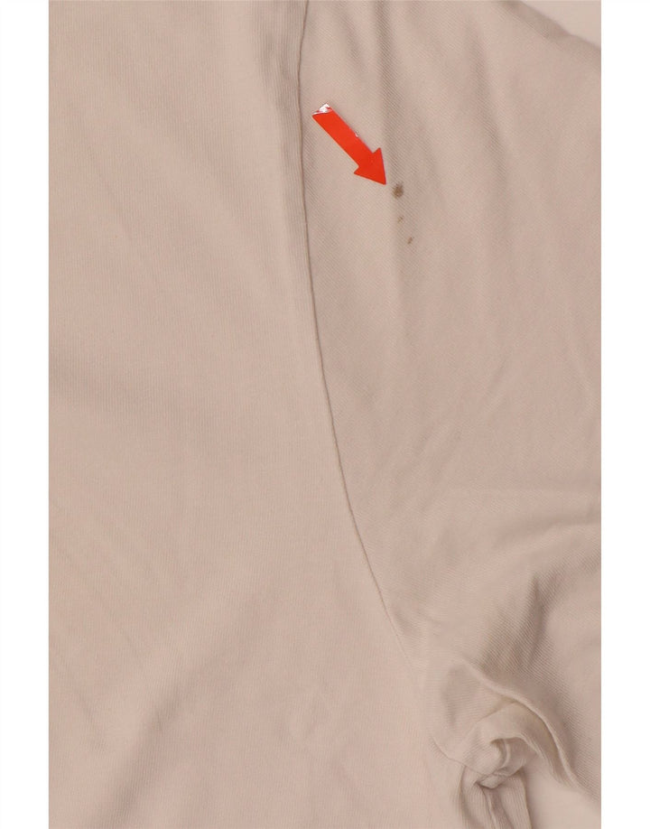 NIKE Mens Graphic T-Shirt Top XL White Cotton