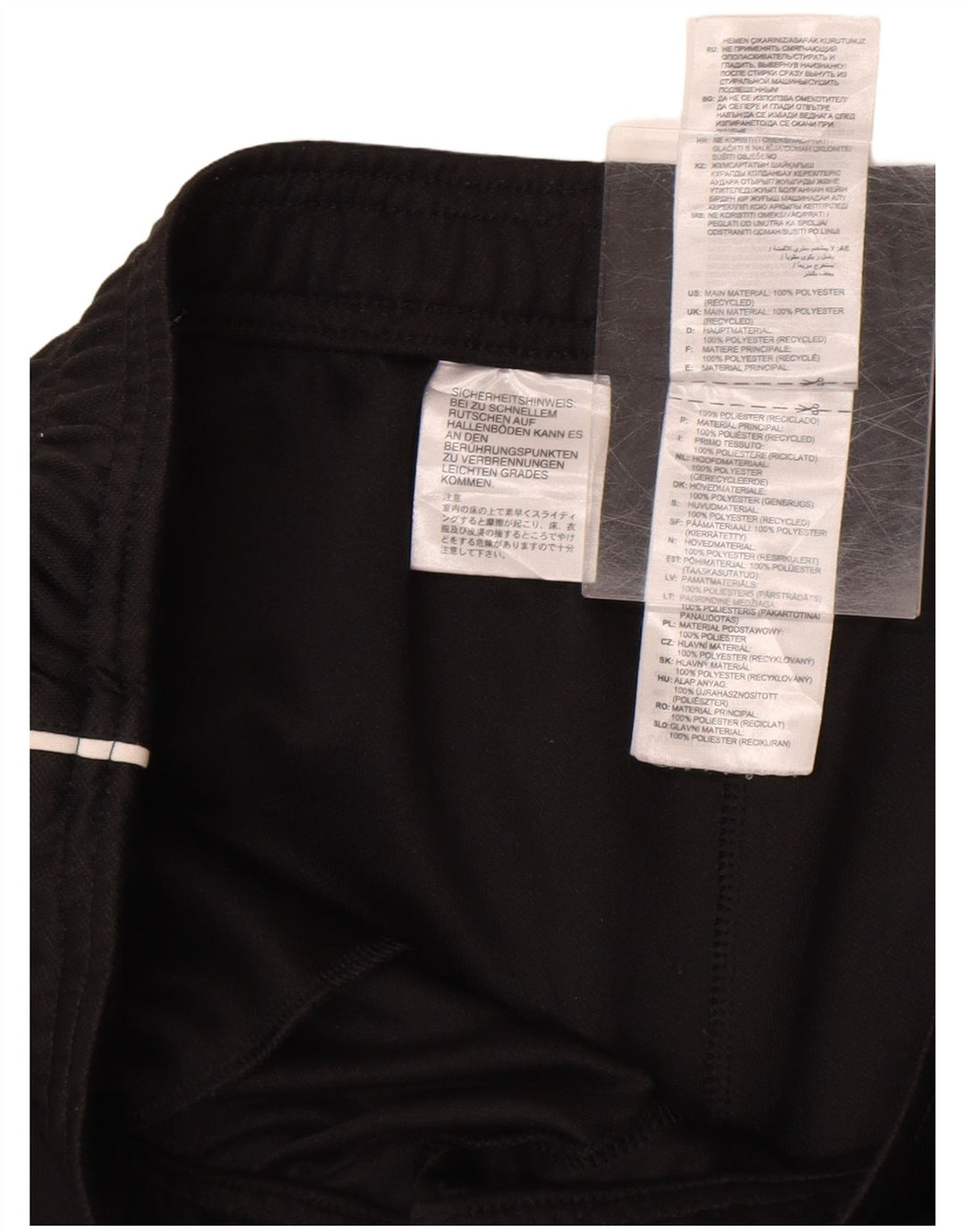 Calça Adidas Mens Treino Médio Poliéster Preto