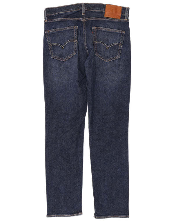 Levi's Masculino 511 Slim Jeans W34 L32 Azul Marinho Algodão