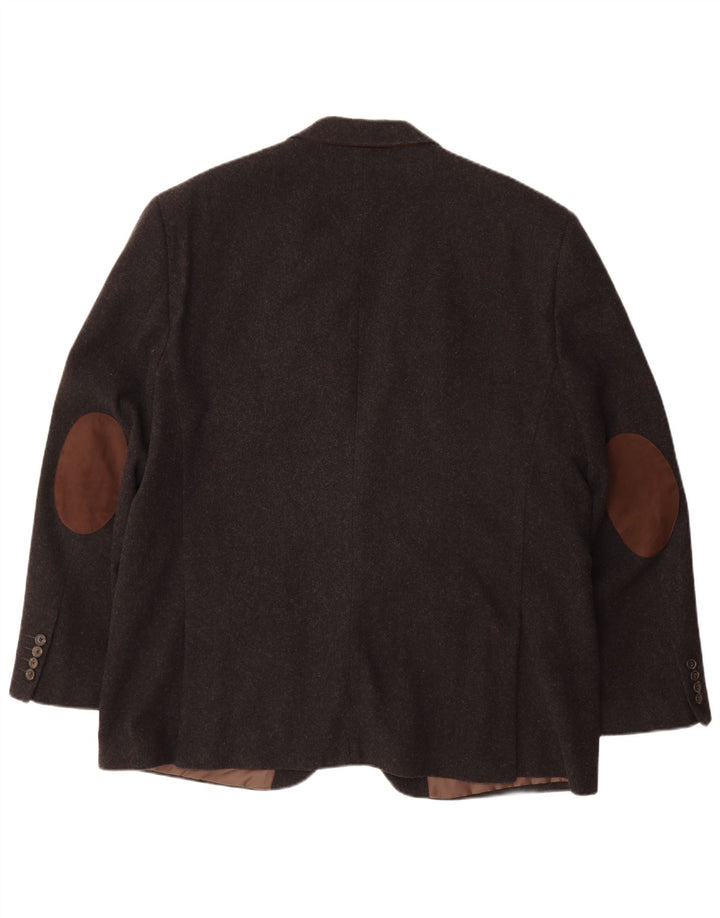 Jaqueta Blazer C&A Masculina Canda 2 Botões EU 58 4XL Lã Cinza