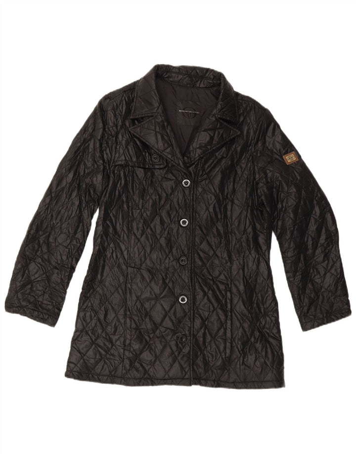 Jaqueta acolchoada feminina SERGIO TACCHINI UK 14 médio preto