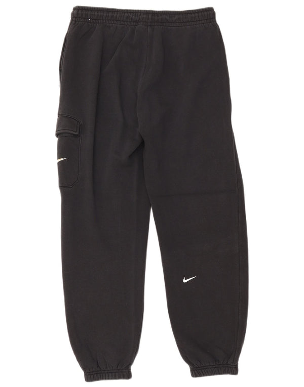 Nike Mens Cargo Loose Fit Calças de treino Joggers Médio Algodão Preto