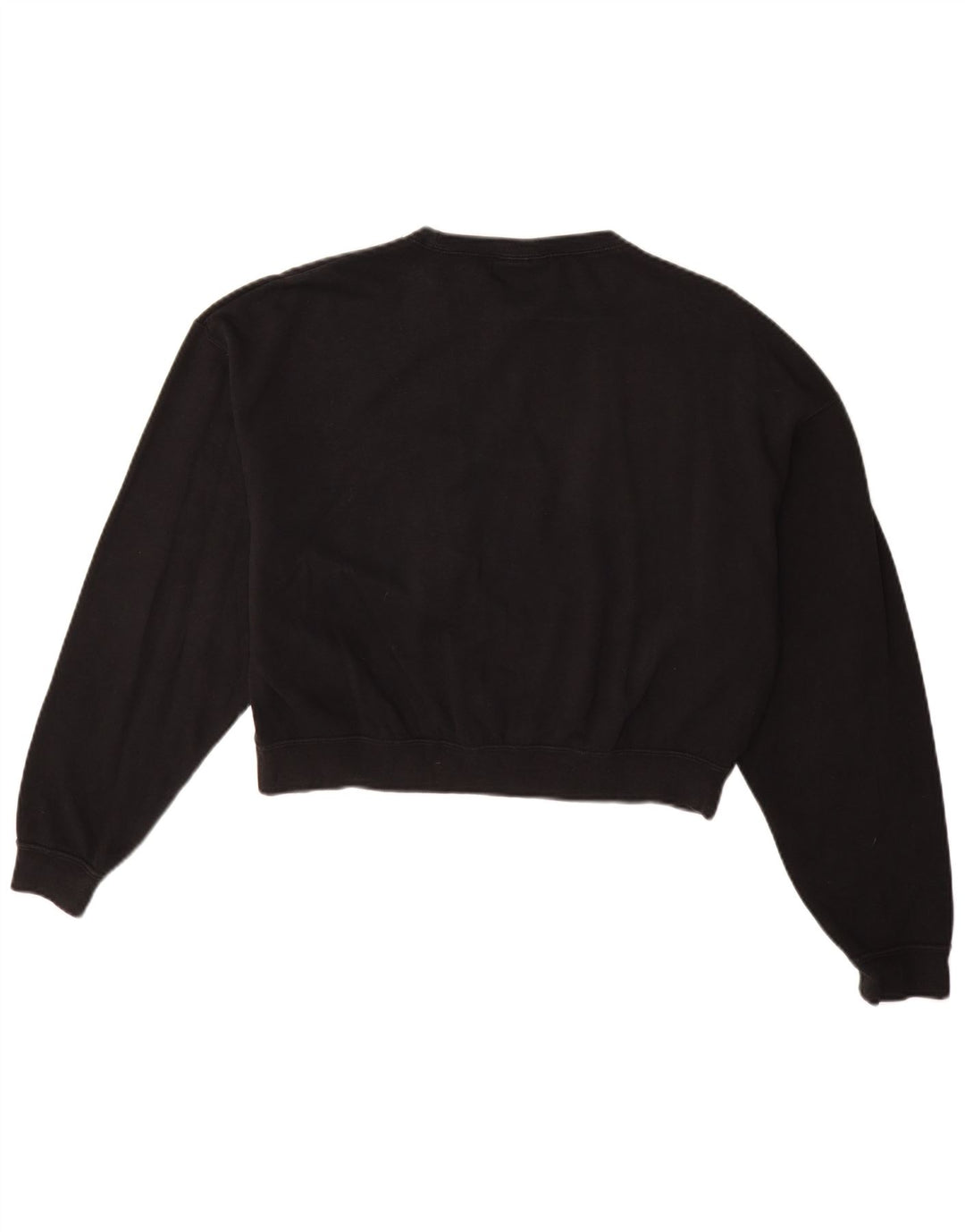 NIKE feminino oversized gráfico moletom jumper UK 10 pequeno preto