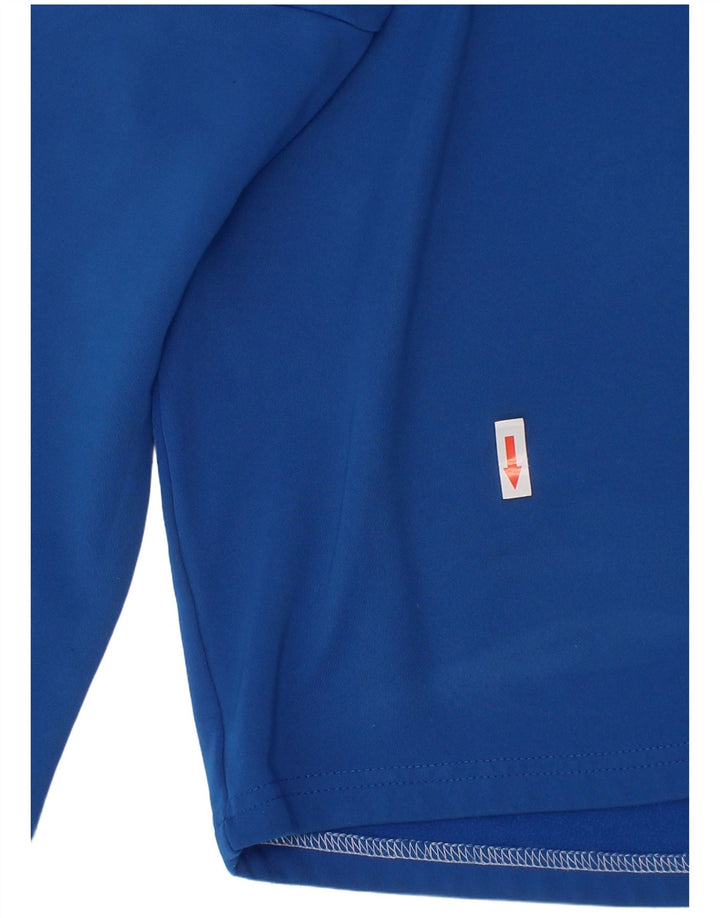 Nike Boys Dri Fit Pullover Treino Top 13-14 Anos XL Azul Colourblock