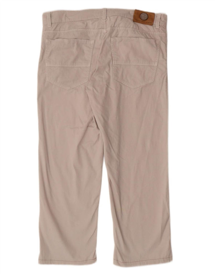 Calça Capri Masculina Reta TRUSSARDI W34 L23 Cinza