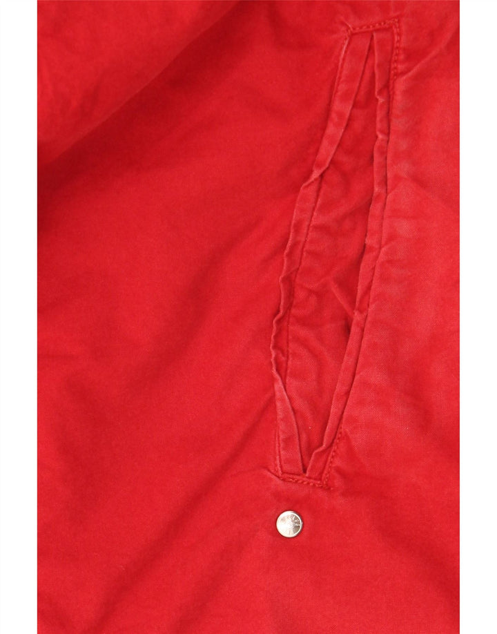 Belfe & Belfe Jaqueta Bomber Feminina Oversized IT 44 Médio Vermelho
