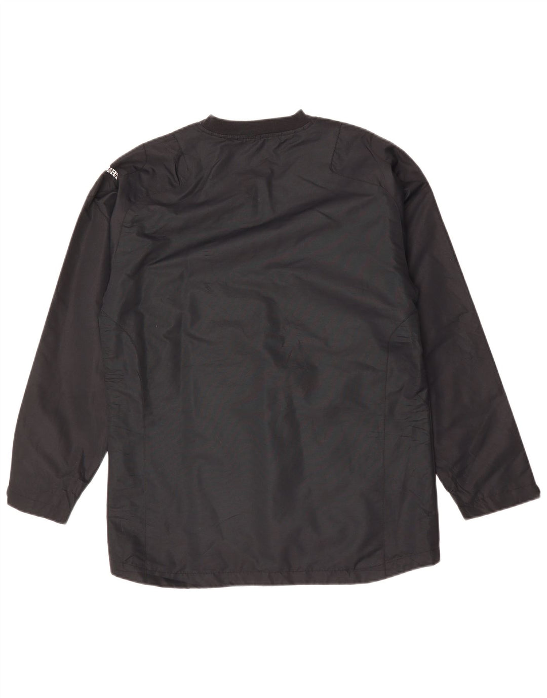 Jaqueta corta-vento masculina VINTAGE UK 34 XS poliéster cinza