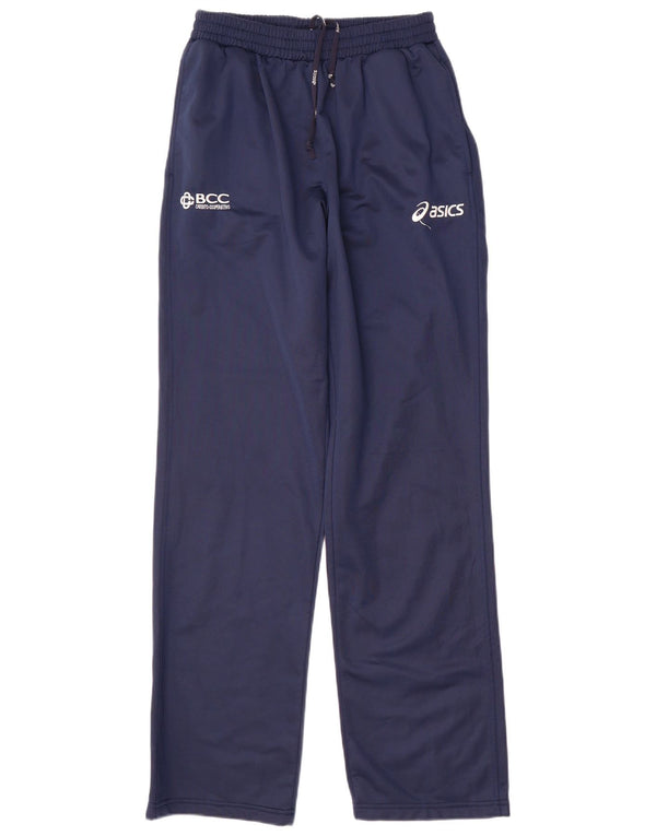 Calça de treino masculina Asics Graphic azul marinho médio