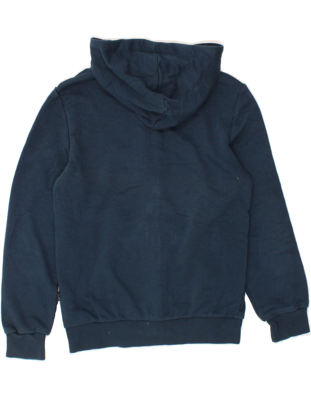 PUMA Boys Graphic Zip Hoodie Sweater 11-12 Years Navy Blue Vintage Puma and Second-Hand Puma from Messina Hembry 