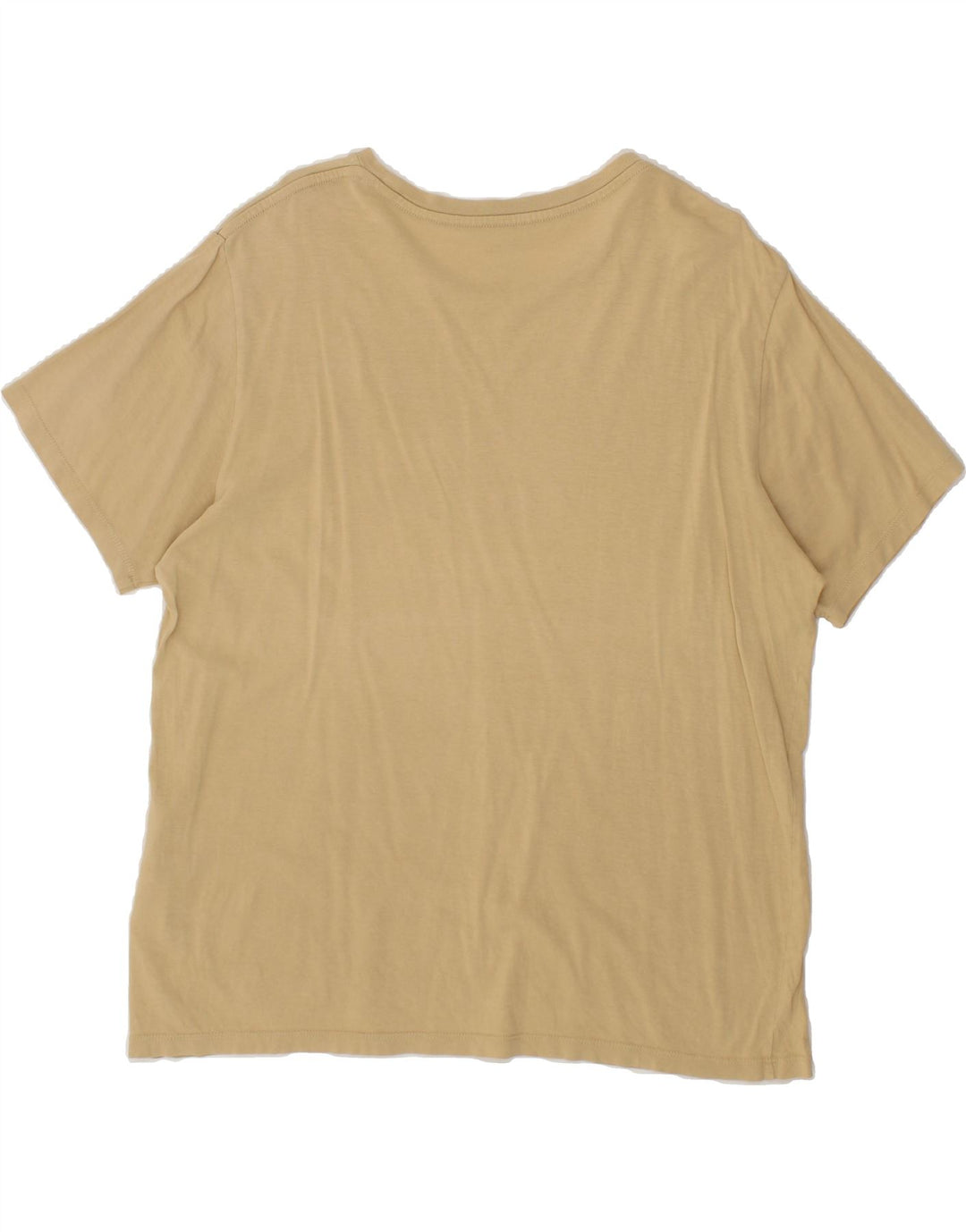 LEVI'S Mens Graphic T-Shirt Top Large Beige Cotton Vintage Levi's and Second-Hand Levi's from Messina Hembry 