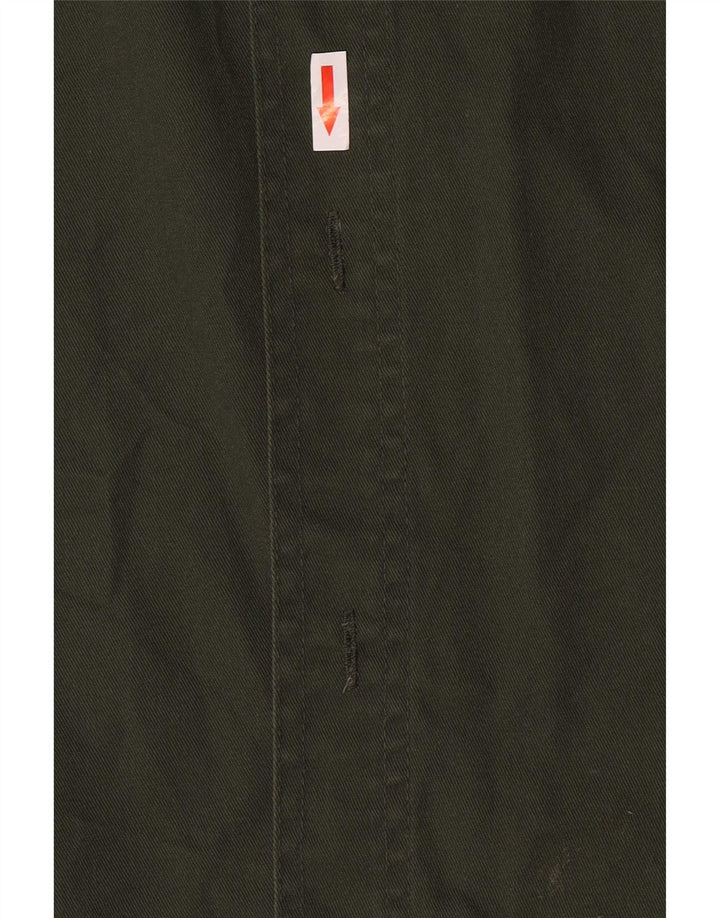 Camisa masculina Hunter grande poliéster verde