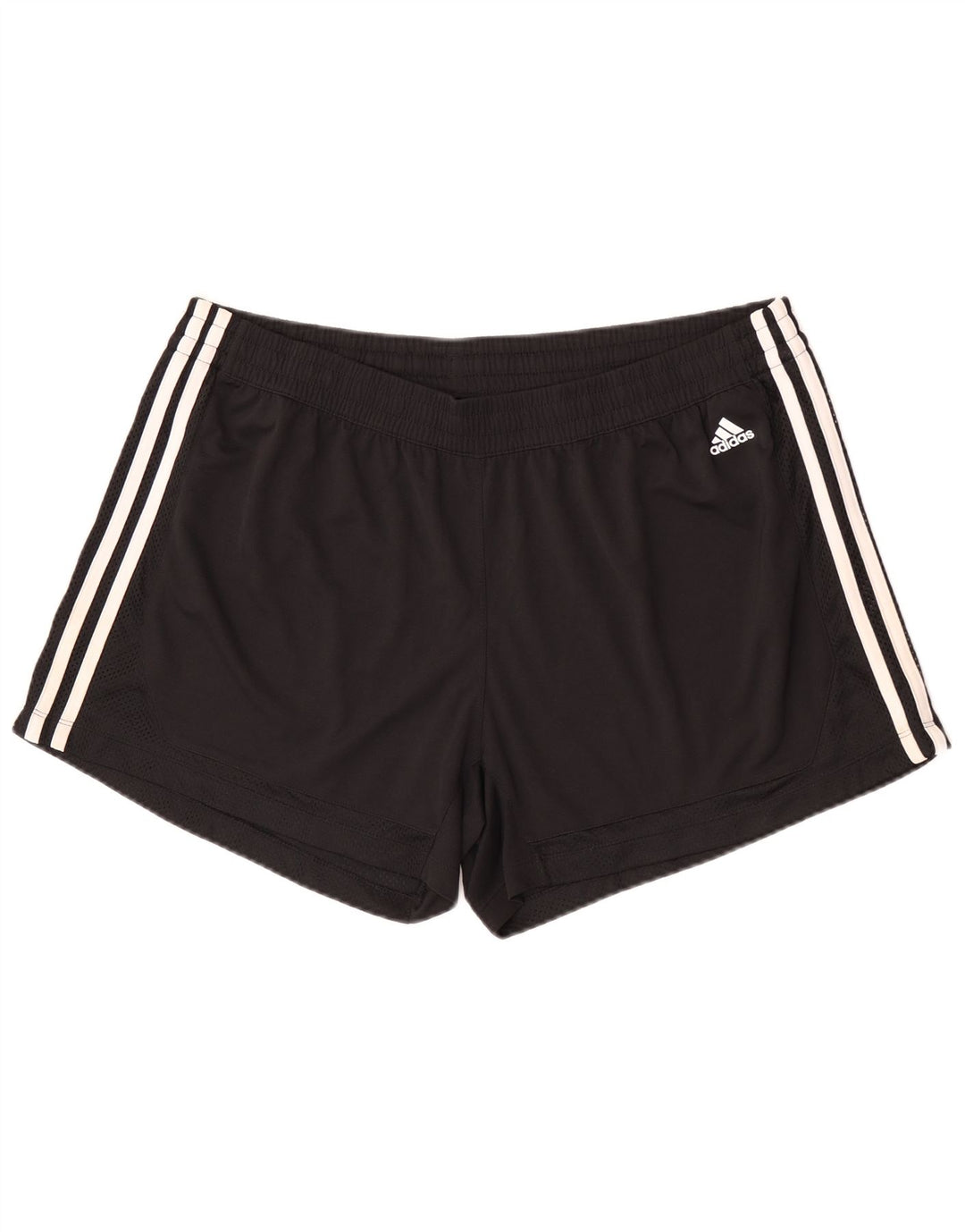 Shorts esportivos femininos Adidas UK 24/26 2XL preto poliéster
