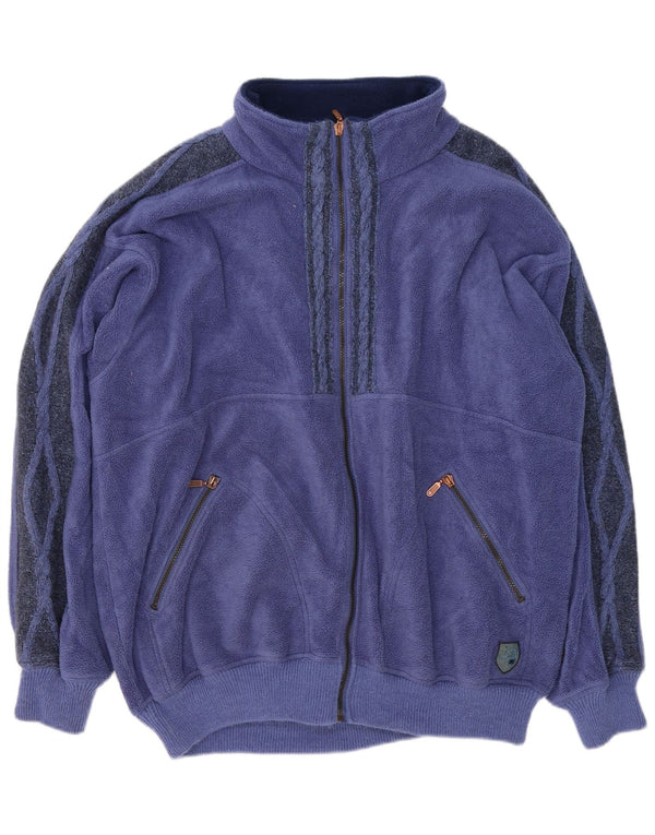 Jaqueta de lã masculina Silvy UK 44 2XL Roxo