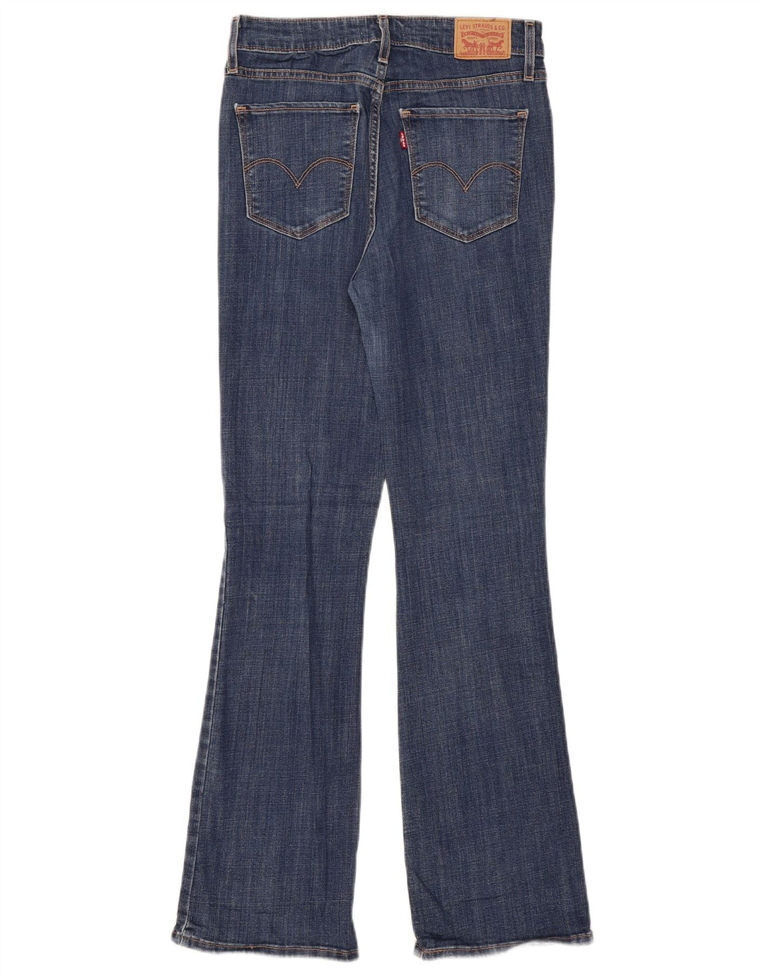 Calça jeans feminina LEVI'S 725 cintura alta bootcut W28 L32 algodão azul