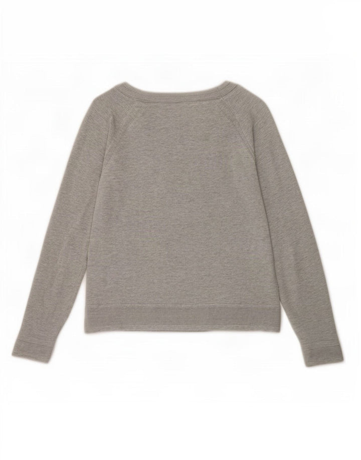 Blusa feminina White Stuff UK 10 pequena cinza