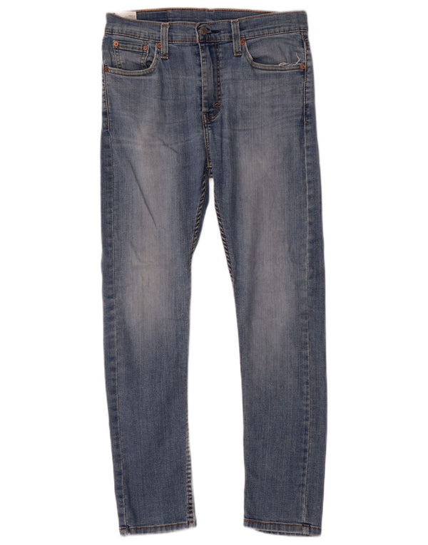 Levi's Masculino 510 Skinny Jeans W30 L30 Azul Algodão
