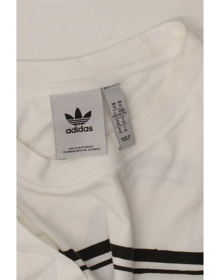 Camiseta Adidas Masculina Graphic Top XL Branco