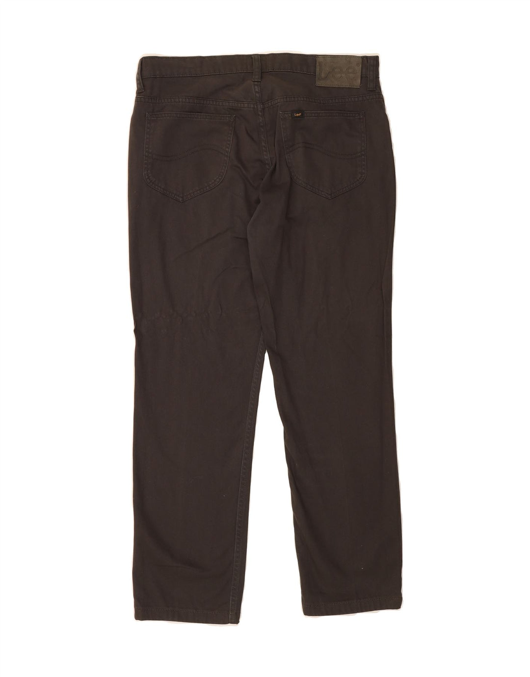 LEE Mens Rider Straight Casual Trousers W31 L27 Grey Cotton Vintage Lee and Second-Hand Lee from Messina Hembry 