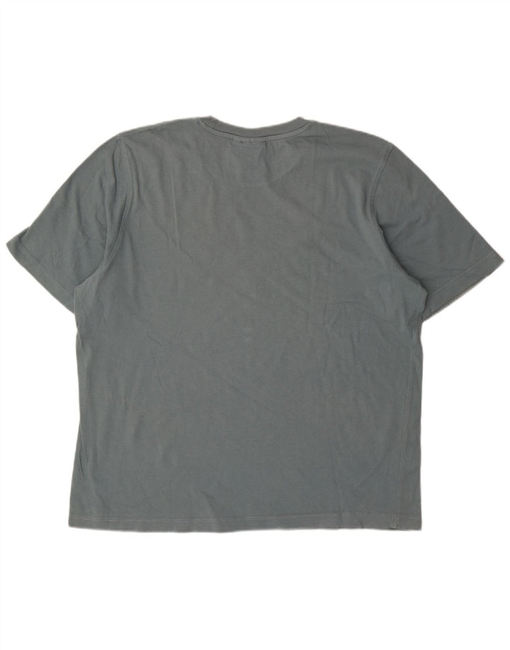 ADIDAS Mens Graphic T-Shirt Top Grande Azul