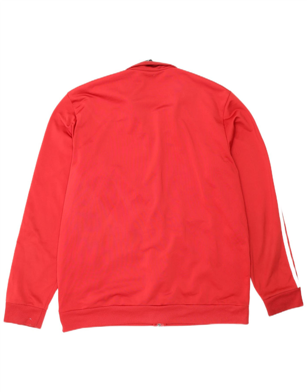 Adidas Mens Tracksuit Top Jacket XL Vermelho Poliéster