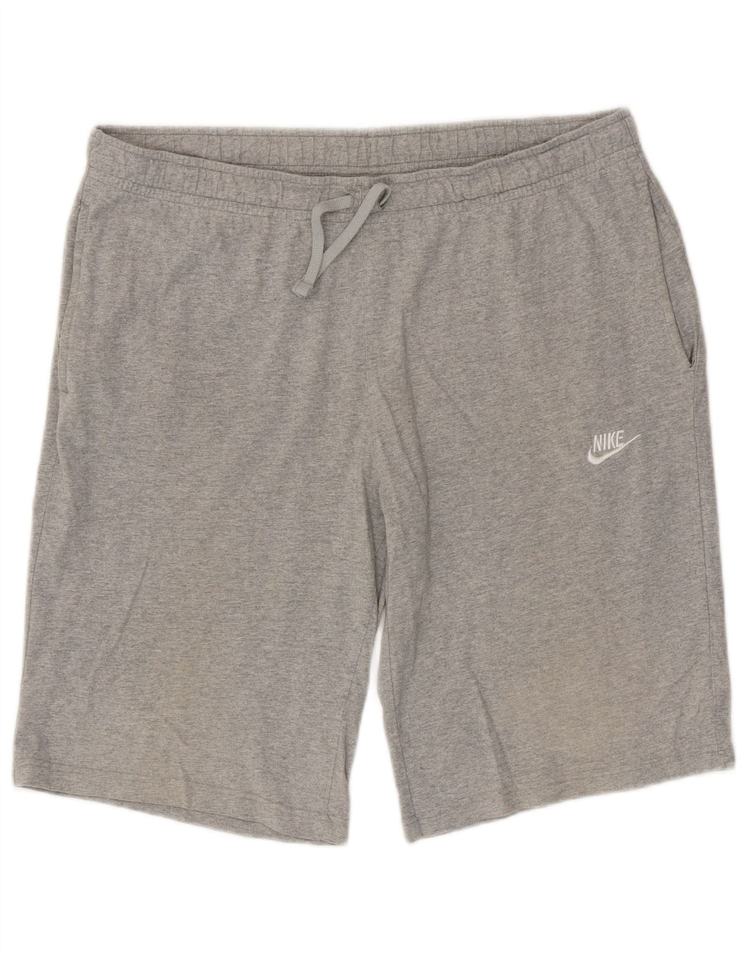 Shorts esportivos masculinos Nike XL cinza algodão