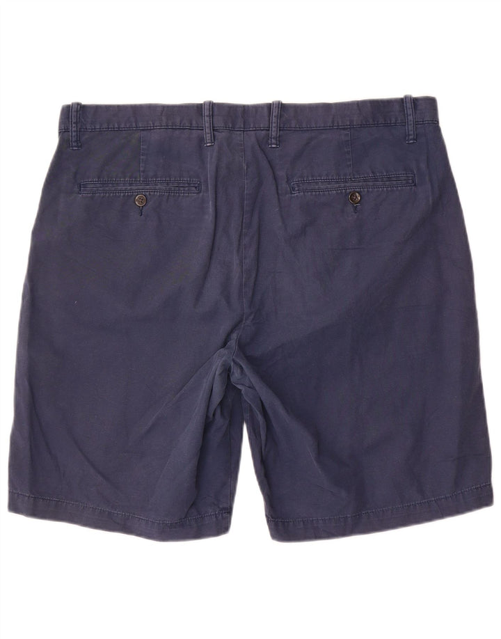 Shorts Chino Masculino Gap W36 Grande Algodão Azul Marinho