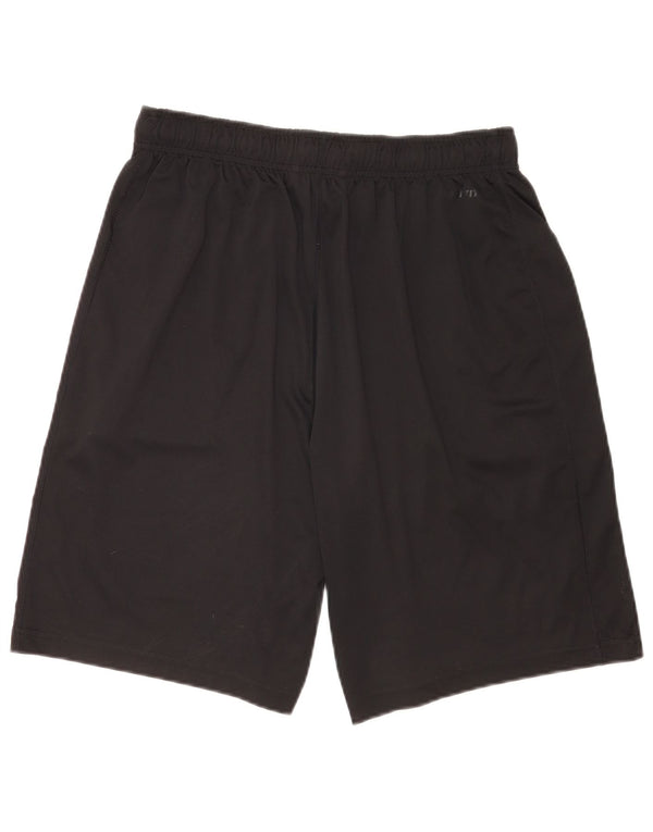 Shorts esportivos masculinos Nike Graphic Regular Fit grande poliéster preto