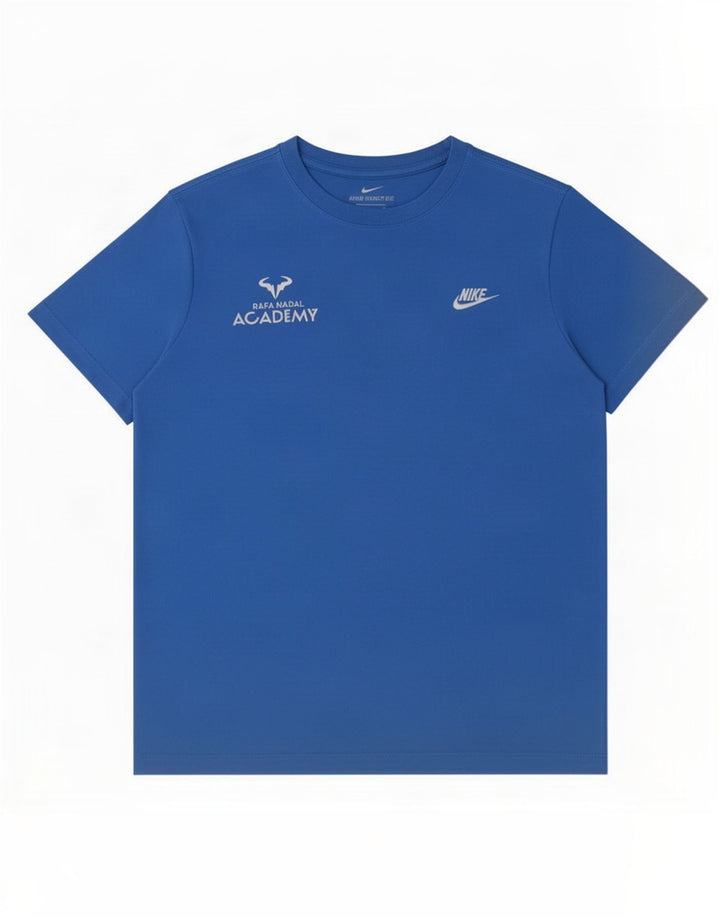 Camiseta Nike Masculina Rafa Graphic Top Médio Algodão Azul
