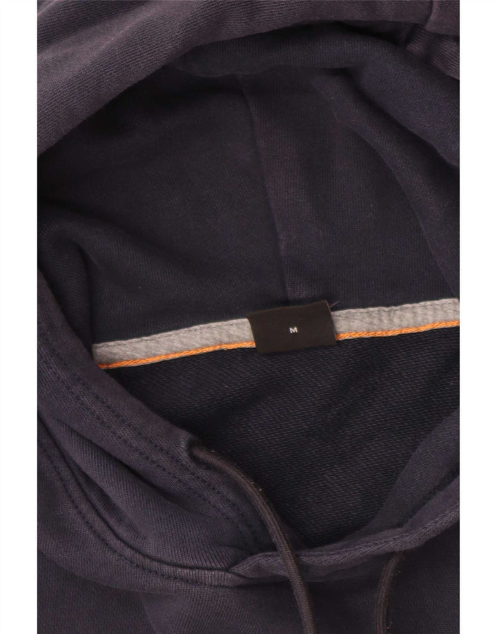 Hugo Boss Mens Hoodie Jumper Médio Azul Marinho