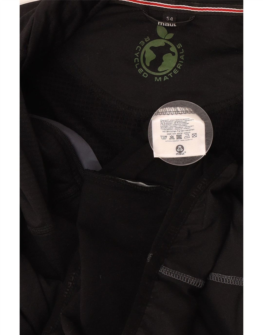 Maul Mens Treino Top Jacket IT 54 XL Preto Colourblock Poliéster