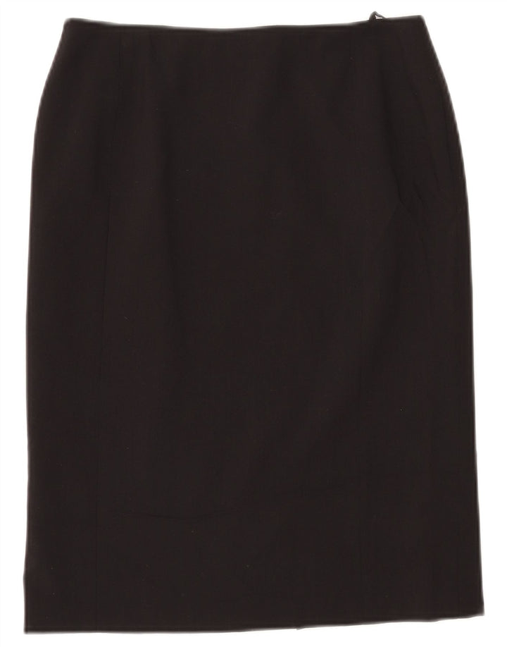 Saia reta feminina Basler W28 médio preto