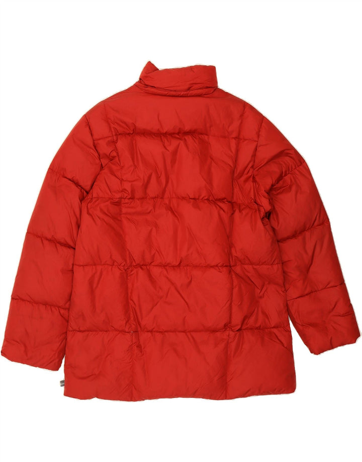 LOTTO Mens Padded Jacket UK 42 XL Red Nylon Vintage Lotto and Second-Hand Lotto from Messina Hembry 