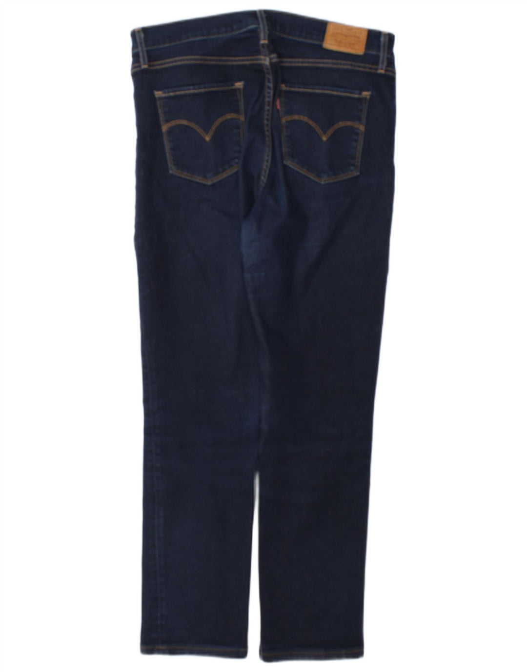 Jeans slim feminino Levi's W31 L27 algodão azul marinho