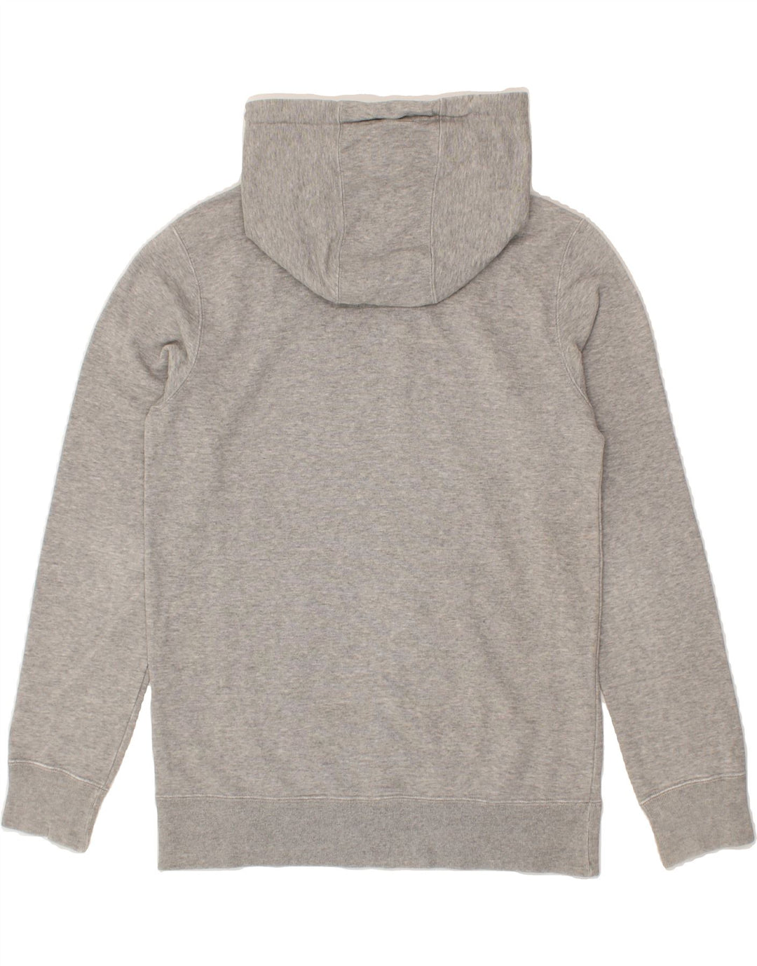 CHAMPION Womens Graphic Hoodie Jumper UK 14 Medium Grey Cotton Vintage Champion and Second-Hand Champion from Messina Hembry 