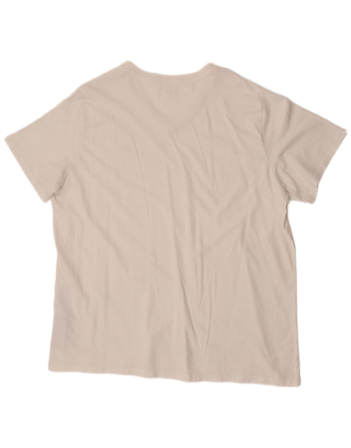 Camiseta masculina Levi's 2XL algodão branco