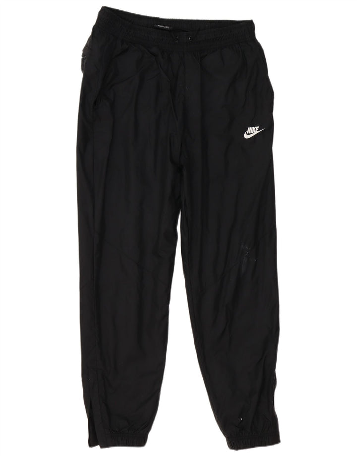Calça de treino masculina Nike joggers grande poliéster preto