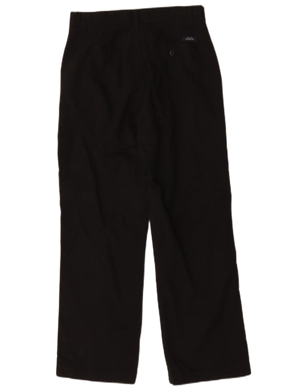 Calça chino reta masculina Marks & Spencer W30 L29 algodão preto