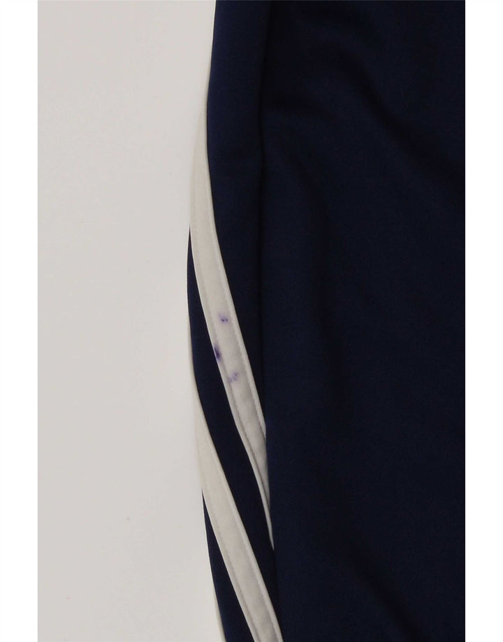 Calça de treino masculina Adidas Climalite médio azul marinho poliéster