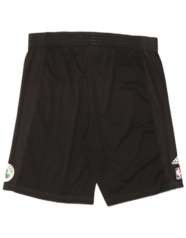 Adidas Mens Boston Celtics Sport Shorts XL Verde Colorblock Poliéster