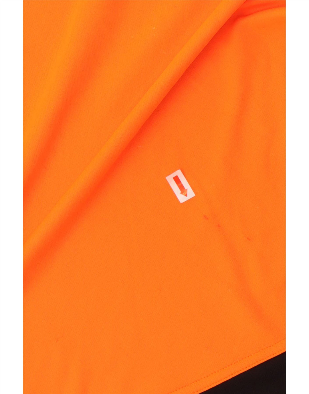 Camiseta Adidas Menino Climalite Top 9-10 Anos Laranja Colorblock Poliéster