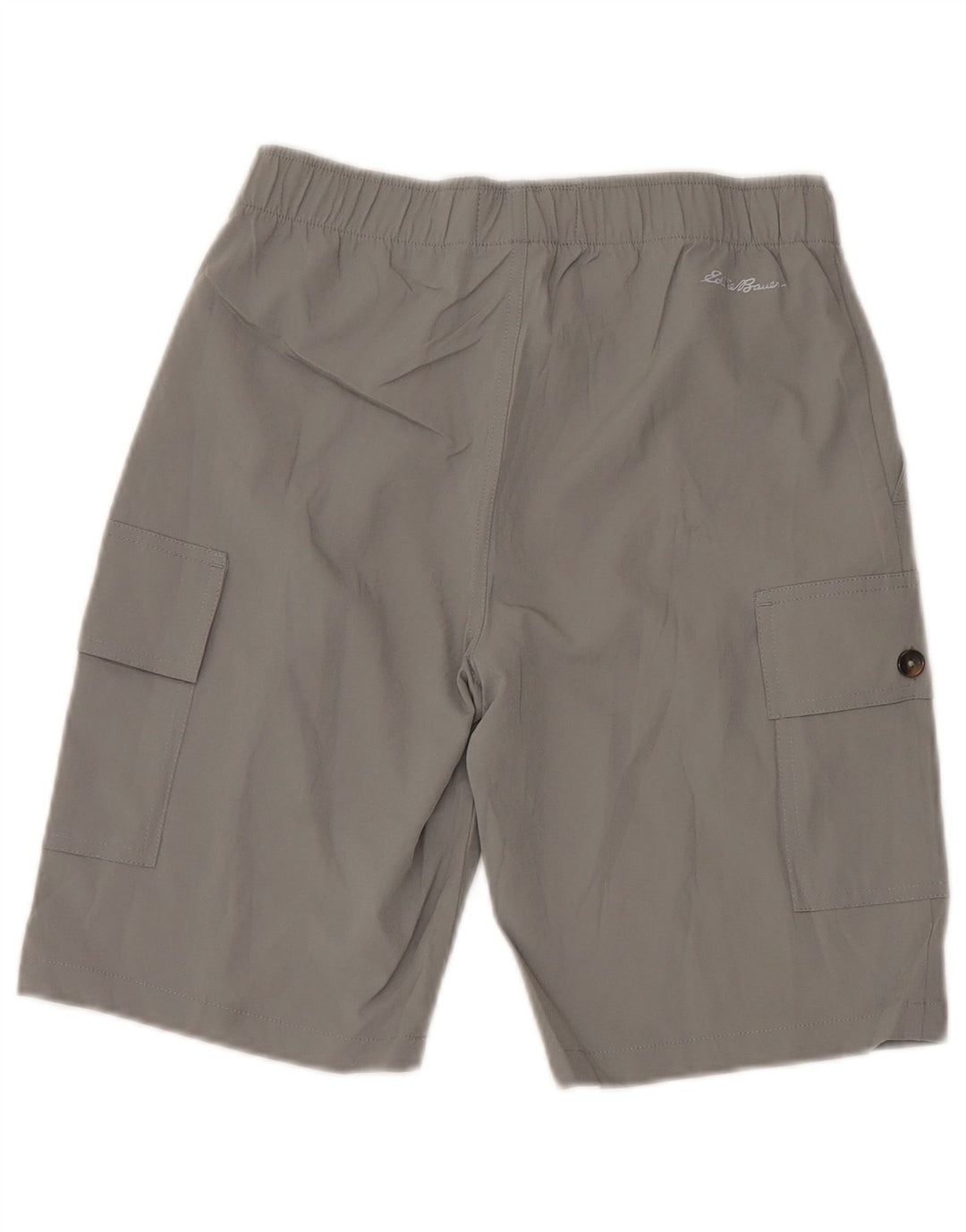 Eddie Bauer Boys Sport Shorts 13-14 anos grande cinza poliéster