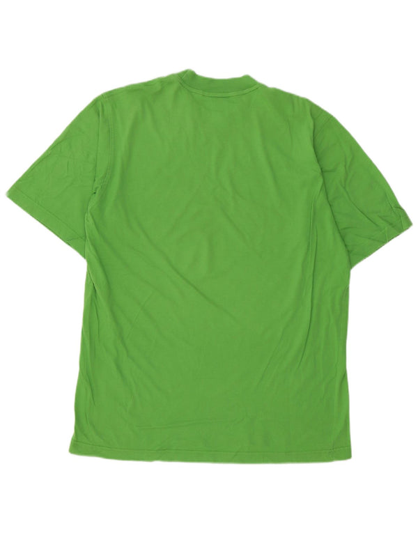 Camiseta masculina Adidas Top UK 40/42 algodão verde médio
